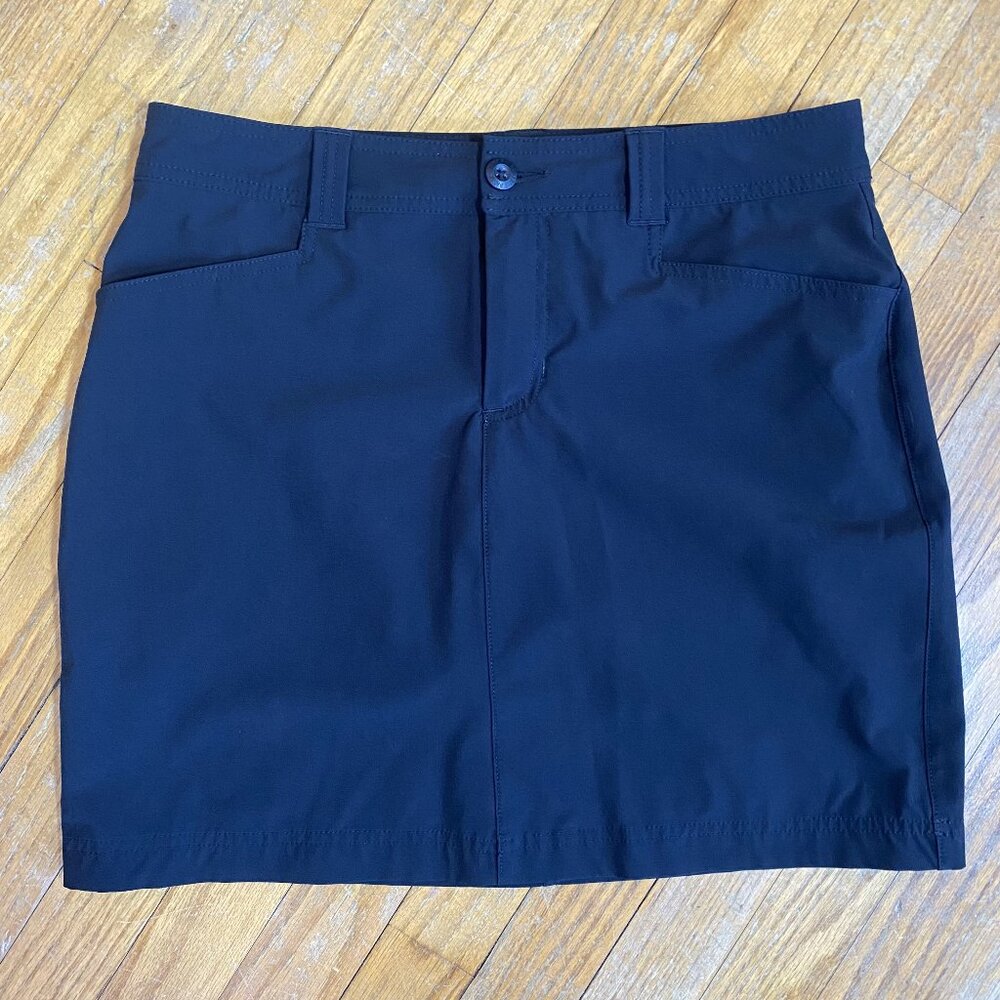 EUC Eddie Bauer sz 6 Women's Black Mini Skirt UPF